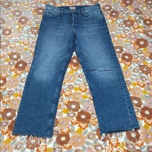 MOTHER Jeans - Tomcat Ankle Fray